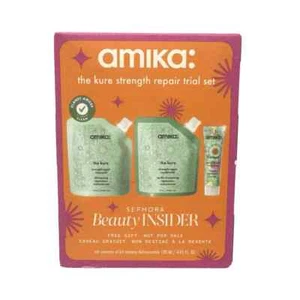~ Amika Beauty Insider The Kure Kraft Reparatur Probierset - Neu im Karton - KOSTENLOSER VERSAND ~ - Bild 1 von 3