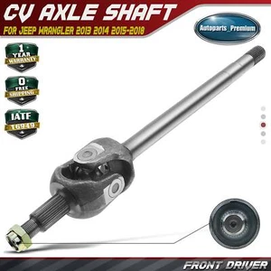 Front LH Left Driver Axle Shaft for Jeep Wrangler 2013-2018 68145209AA DANA 44 - Picture 1 of 9