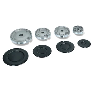 Kit 4 bruciatori + piattelli spartifiamma 4 fuochi cucina a gas Candy Hoover - Foto 1 di 3