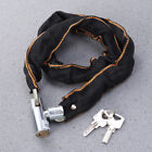 Heavy Duty Motorcycle Chain Lock Anti- Padlock Bike Security W/ Key