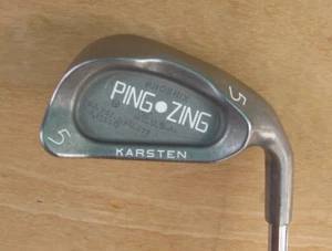PING ZING 5 IRON 27 LOFT STIFF FLEX KT-M SHAFT GOLF CLUB WHITE DOT RIGHT HANDED - Picture 1 of 5