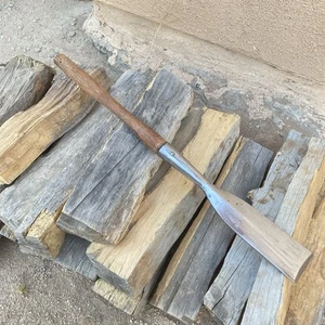 Vintage Slick Timber Framing 3” Timber Framing Building Wood Chisel 27-1/4'' OAL - Picture 1 of 16