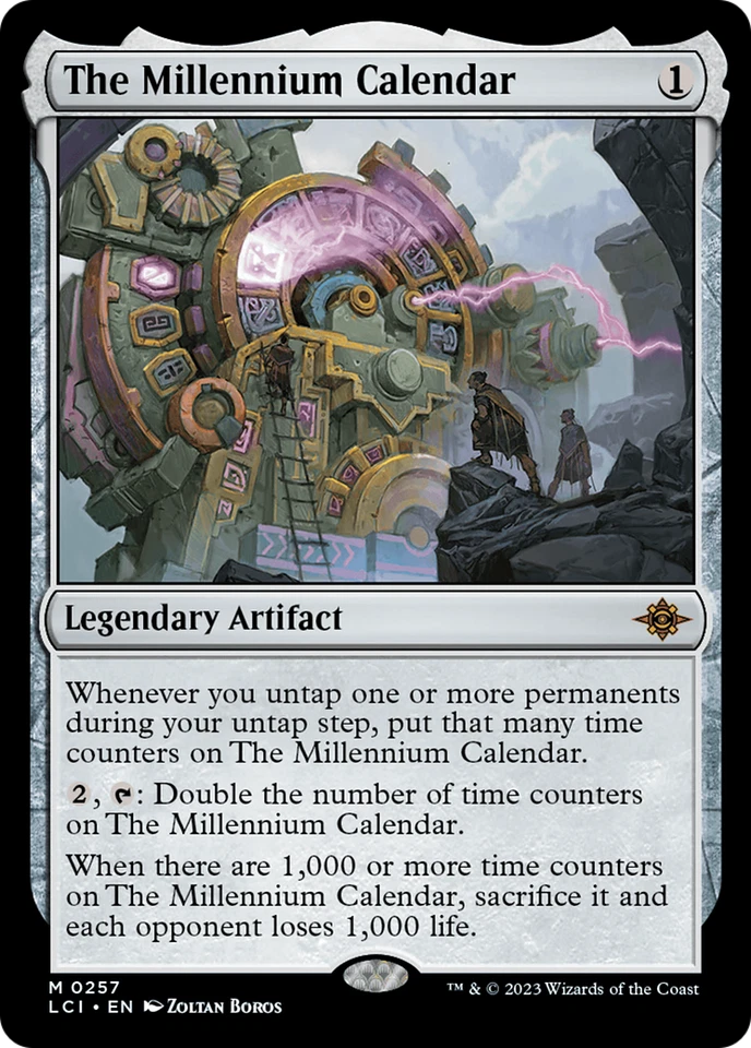 The Millennium Calendar The Lost Caverns of Ixalan Near Mint - Image 1 of 1