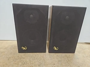 Vintage Infinity RS-10 Bookshelf Speakers See Pictures for Condition - Picture 1 of 9