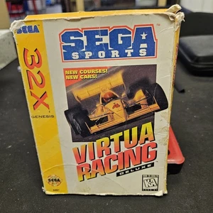 Virtua Racing Deluxe (Sega 32X, 1994) CIB - Picture 1 of 5