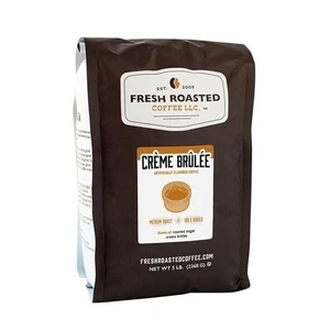 Fresh Roasted Coffee | Creme Brulee Flavored Coffee - Picture 1 of 3