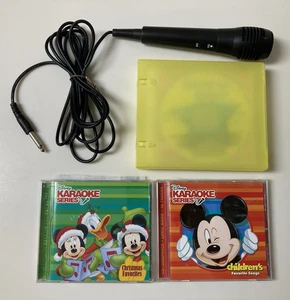 Karaoke Lot Party Tyme 4 Pack, Disney Christmas, Disney Children's, & Microphone - Picture 1 of 23