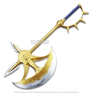 "40"" Rhitta Escanor León Orgullo Sin Hacha Fibra Vidrio Anime Manga Disfraz Juegos con disfraces" - Imagen 1 de 7