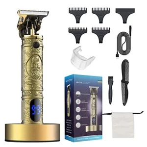 Suttik Mens Hair Clipper Cordless Professional Hair Trimmer with Charging Doc...