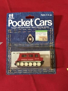 VINTAGE TOMY POCKET CARS SNOW TIGER #147-84 NEW IN BLISTER PACK - Picture 1 of 5