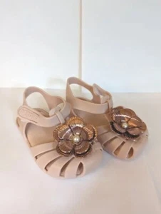 Zaxy Nina Pink Pearl Blush Vanilla Scented Jelly Sandals Toddler Sz 6 - Picture 1 of 15