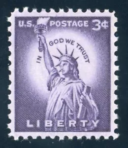 US Stamp #1035c Statue of Liberty 3c - PSE CERT - SUPERB 98 - MNH - SMQ $150.00 - Picture 1 of 2