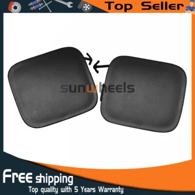 Par de parachoques delantero izquierdo+derecho para Toyota Prius V 2012-2014 gancho de remolque tapa de ojo cubierta Foto 1 de 4