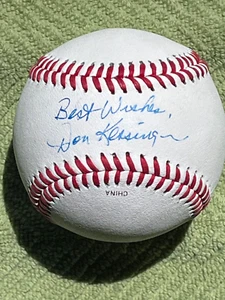 Don Kessinger ""Beste Wünsche"" handsigniert SS SS schöne Rawlings PSA COA - Bild 1 von 2