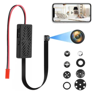 HD 1080p Wireless Camera Portable Mini WIFI IP DIY Pinhole HD Nany Camera Video - Picture 1 of 28