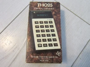 Vintage Texas Instruments TI-1025 Electronic Calculator - Picture 1 of 3