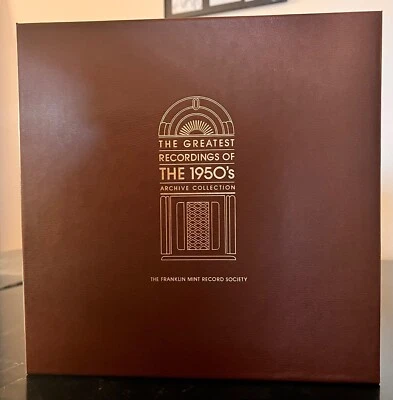 Greatest Hits of the 1950's Archive collection Franklin Mint Record Society1952 - Image 1 of 4