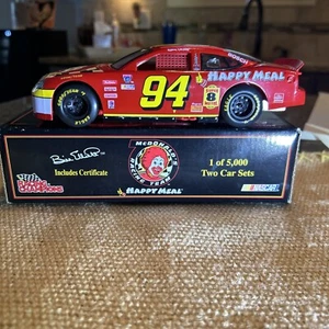 Vntg Bill Elliott #94 McDonalds Happy Meal 1:24 Scale Diecast Car NASCAR 1998 - Picture 1 of 8