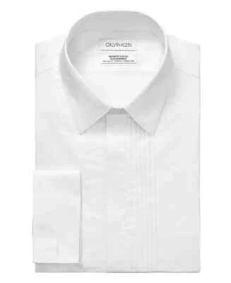 Calvin Klein Men's Infinite Color Regular Fit Dress Shirt White Choose Your Size - Image 1 of 2