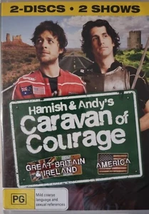Hamish & Andy DVD Caravan of Courage & Gap Year Asia New Sealed - Picture 1 of 4