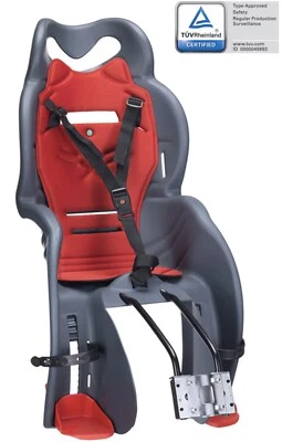 seggiolino bici posteriore Sanbas Elibas  omologato 22kg Attacco A Telaio - Immagine 1 di 3