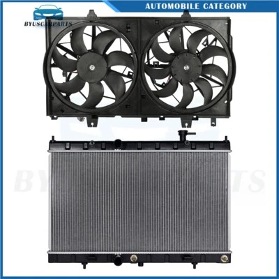 For 2014 2015 2016 2017 2018 2019 Nissan Rogue Electric radiator Cooling Fan Kit - Изображение 1 из 4