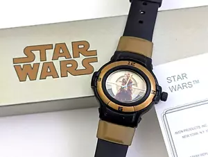 Vtg Avon Star Wars Episode 1 Phantom Menace Watch Obi Wan Kenobi Jedi NEW - Picture 1 of 17