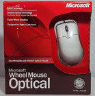 Microsoft Wheel Mouse Optical USB and PS/2 Compatible X08-71117A NEW IN BOX