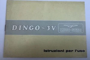 LIBRETTO DI USO E MANUTENZIONE PER MOTO GUZZI DINGO 3V anno 1975 - Foto 1 di 1