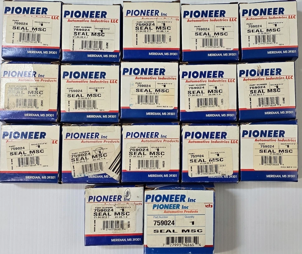 17 x Pioneer 759024 Transmisión Automática Velocímetro Piñón Sello - NUEVO Foto 1 de 4