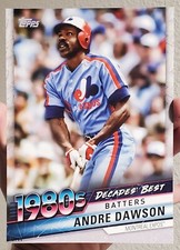 ANDRE DAWSON 2020 Topps 1980s Decades Best SP 5X7 JUMBO CARD #/49 MONTREAL EXPOS