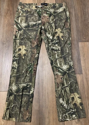 Mossy Oak Break-Up Infinity Camo Jeans Women‘s 16 Hunting Outdoor Utility - Image 1 of 4