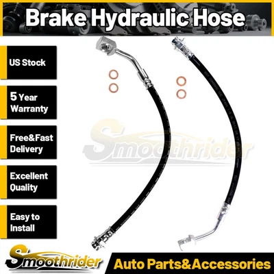 Mangueiras hidráulicas de freio dianteiro Sunsong 2 peças para Chevrolet Uplander 2005-2008 2009 - Imagem 1 de 4