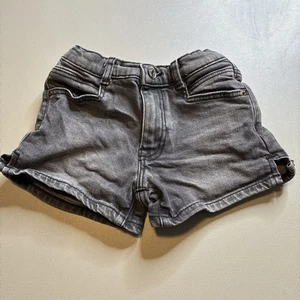 Zara Girls Gray Charcoal Denim Shorts | Size 6 - Picture 1 of 7