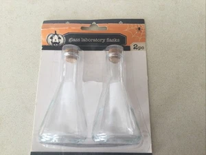 Laborkolben aus Glas. Halloween. Deko Stücke. - Bild 1 von 4