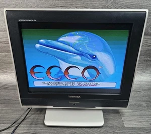 Toshiba 15" Intergrated Digital TV 720 HD - 15V330DB C/ Retro Gaming TV Freeview - Picture 1 of 14