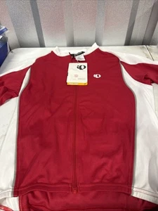Pearl iZumi Sensor System Cremallera Completa Rojo Blanco Rebanada Jersey Ciclismo Adulto Mediano - Imagen 1 de 11