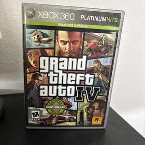 Grand Theft Auto 4 - Microsoft Xbox 360 - Excellent No Manual Or Map - Picture 1 of 4