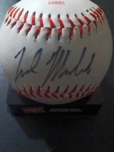 Nick Markakis Signed Autographed Baseball Orioles Braves Free Shipping - Picture 1 of 4