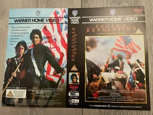 PACINO REVOLUTION - WARNER HOME VIDEO - VHS TAPE COVER - BIG  BOX - Foto 1 di 1