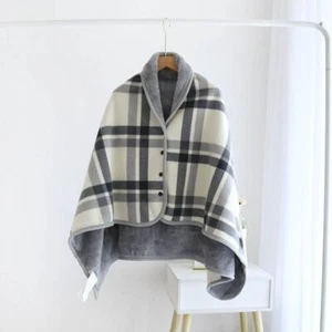 Winter Wearable Blankets Lazy Casual Office Blanket for Women and Office Use - Picture 1 of 14