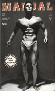 Manual No.53, June 1964, Vintage Male Beefcake Magazine - Imagen 1 de 2