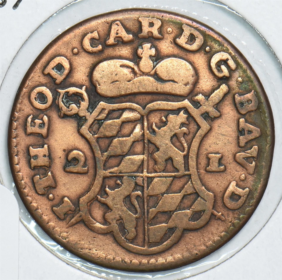 Belgium 1751 2 Liards 298833 combine shipping - Image 1 of 2