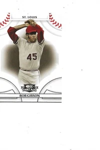 2008 DONRUSS PLAYOFF #45 THREADS CARDINALS HALL OF FAME BOB GIBSON - Picture 1 of 1