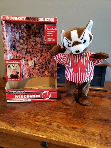 U. of Wisconsin University Mascots Collection JCPenney TESTED WORKS GREAT Cover
