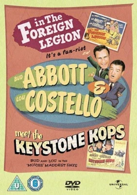 Abbott And Costello: In The Foreign Legion/Meet The Keystone Cops DVD Comedy - Image 1 of 4