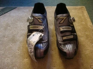 MEN's DIADORA MICRO CL FIBRE COMPOSITE Cycling Shoes Size:UK-10.5 USA-11 EU-45 - Picture 1 of 6