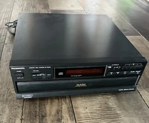 Panasonic 5 Disc CD Compact Disc Changer Model SL-PD346 Black NO REMOTE - Picture 1 of 14