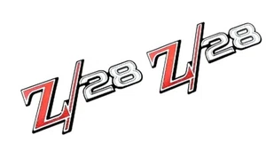 For Chevrolet - Z28 Z-28 1969 Reflective Emblems Badges Stickers Decals 5"x2.8" - Foto 1 di 2