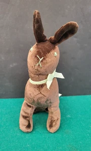 Bestever Soft Plush Toy Chocolate Bunny,  Rabbit 7-1/2" Tall -NEW - Picture 1 of 7